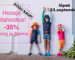 KUNI 23.09, KÕIK VIKING JA REIMA TOOTED -35%